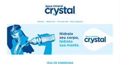 Desktop Screenshot of aguamineralcrystal.com.br